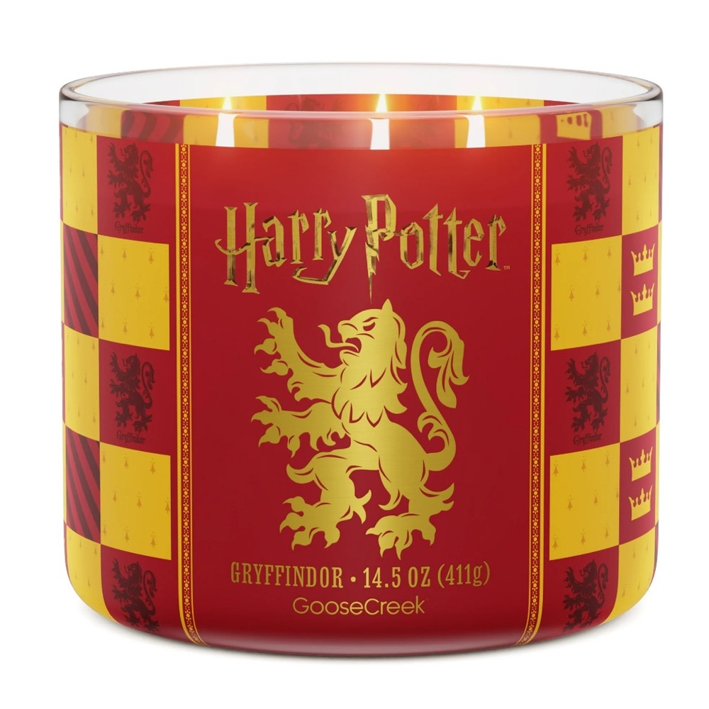 Goose Creek Harry Potter Gryffindor Candle - Picture 2 of 5